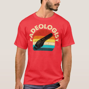 Camiseta Fadeólogo Retro Vintage Barber Barbershop