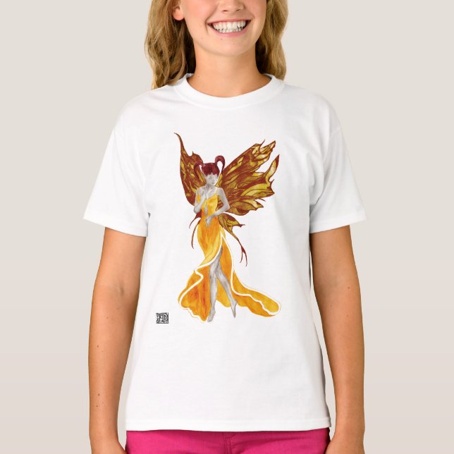 Camiseta Fae Flutterby (Sunbeam) (Anverso)