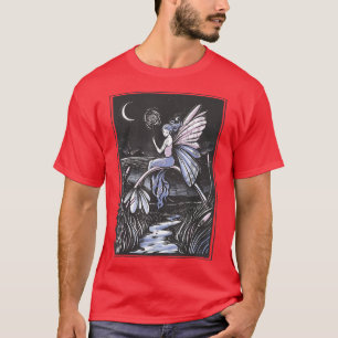 Camiseta Faecore Fairy Night Fairycore Fantasy Magic Natura