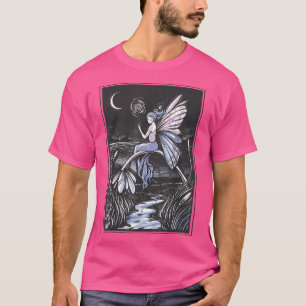 Camiseta Faecore Fairy Night Fairycore Fantasy Magic Natura