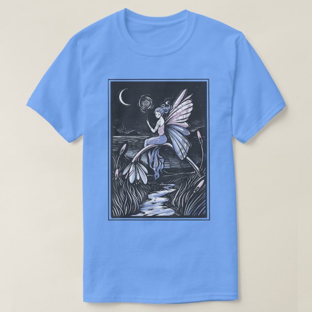 Camiseta Faecore Fairy Night Fairycore Fantasy Magic Natura (Diseño del anverso)