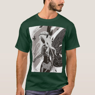 Camiseta Faecore Occult Gothic Fairy Grunge Dark Fairycore