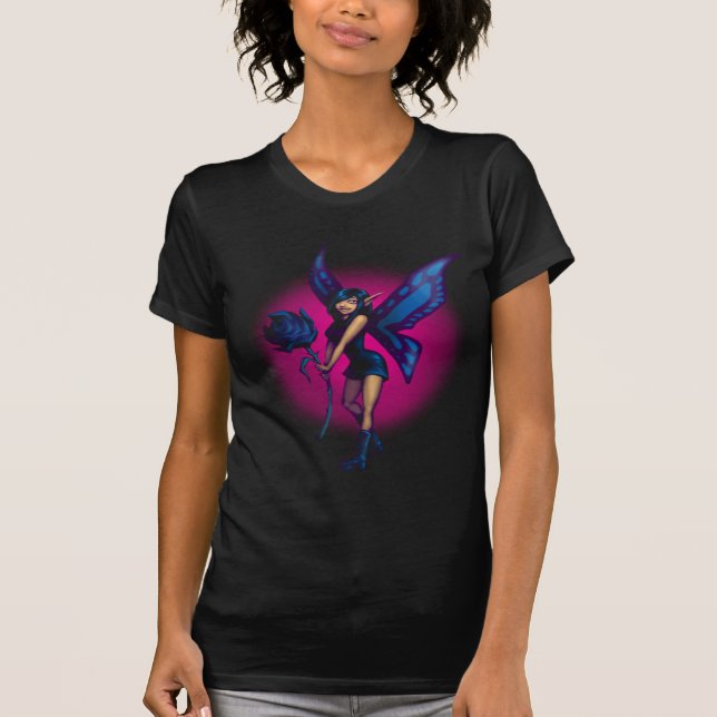 Camiseta Faerie azul (Anverso)