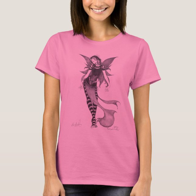 Camiseta Faerie del baile (Anverso)