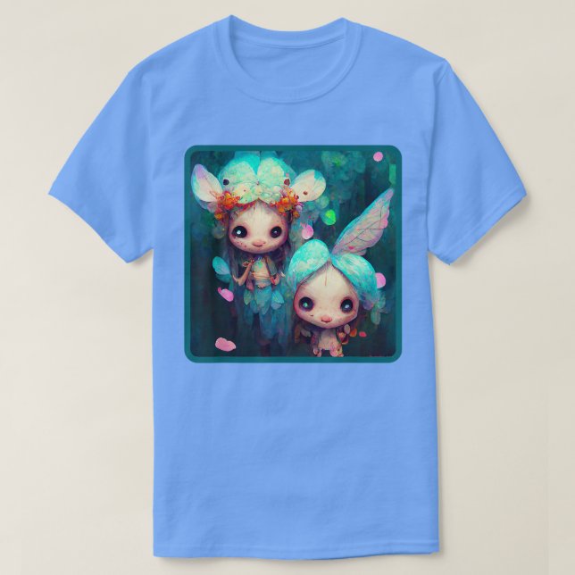 Camiseta Faeries Kawaii Faye Chibis Kawaii Fae J (Diseño del anverso)