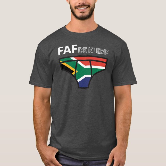 Camiseta Faf De Klerk - Copa Mundial de Rugby Springbok 201 (Anverso)