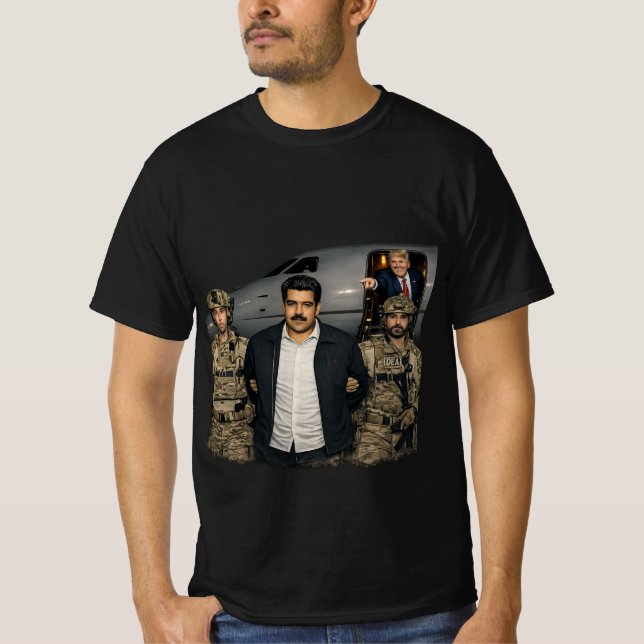 Camiseta Fafo  trump Venezuela Libre Nicolas Maduro  (Anverso)