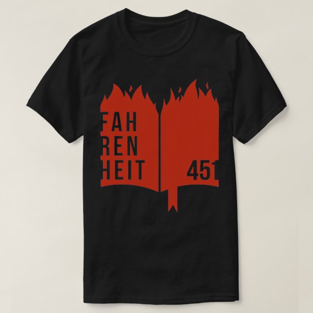 Camiseta Fahrenheit (Diseño del anverso)