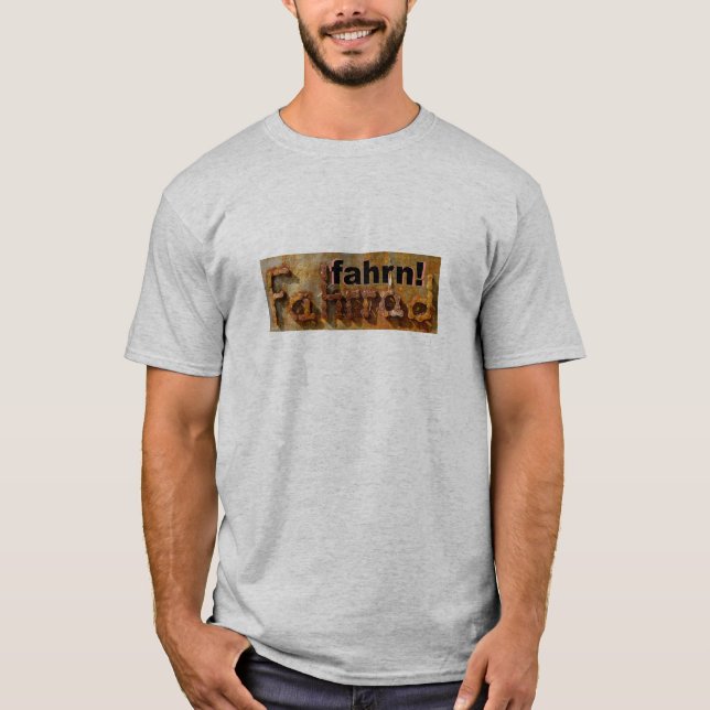 Camiseta Fahrrad Fahrn! -  (Anverso)