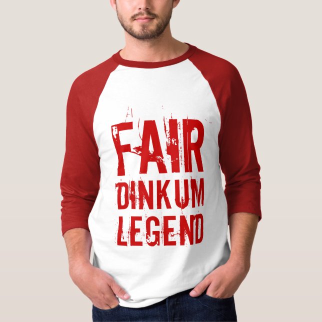Camiseta Fair Dinkum Legend T-Shirt (Anverso)