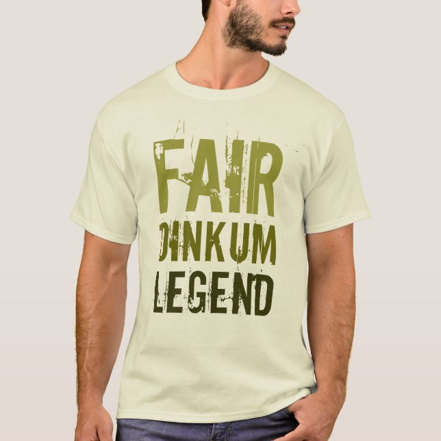 Camiseta Fair Dinkum Legend T-Shirt (Anverso)