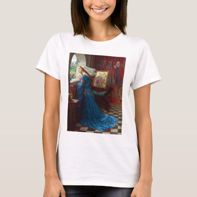 Camiseta Fair Rosamund c. 1916 por John William Waterhouse (Anverso)