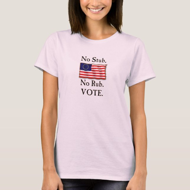 Camiseta "Fair terms" de Ye Patriotic Lass Ladies Tee (Anverso)