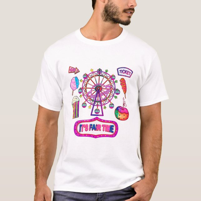 Camiseta Fair Time Funny State Fair Ferr (Anverso)