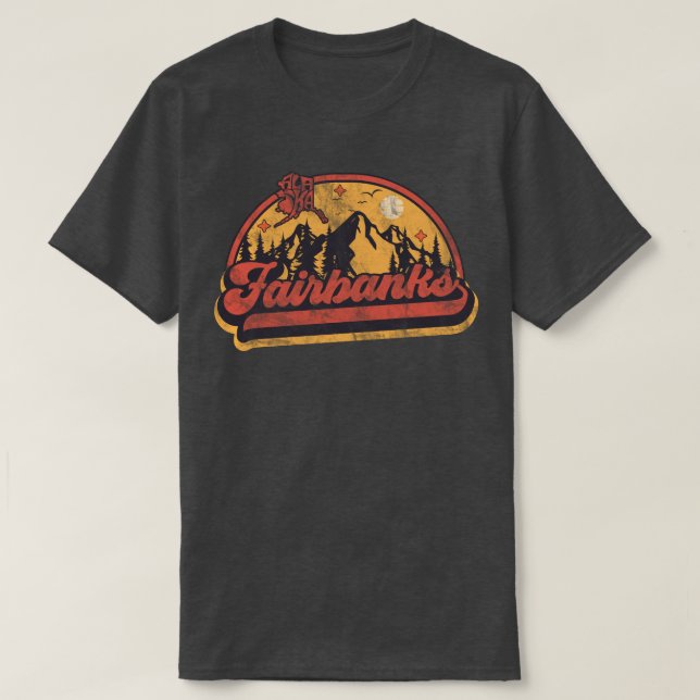 Camiseta Fairbanks, Alaska (Diseño del anverso)