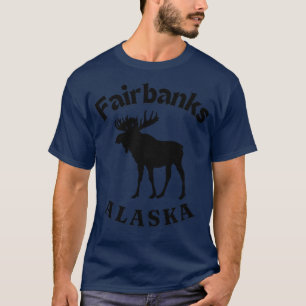 Camiseta Fairbanks Alaska Moose TShirt