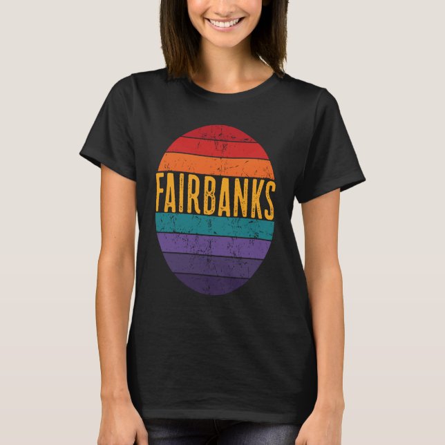 Camiseta Fairbanks Alaska Pacific Coast Sunset 5 (Anverso)