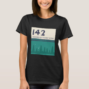 Camiseta Fairbanks City Transit System 142 Magic Bus
