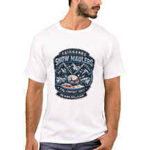 Camiseta Fairbanks Snow Maulers (Golf de Contacto
