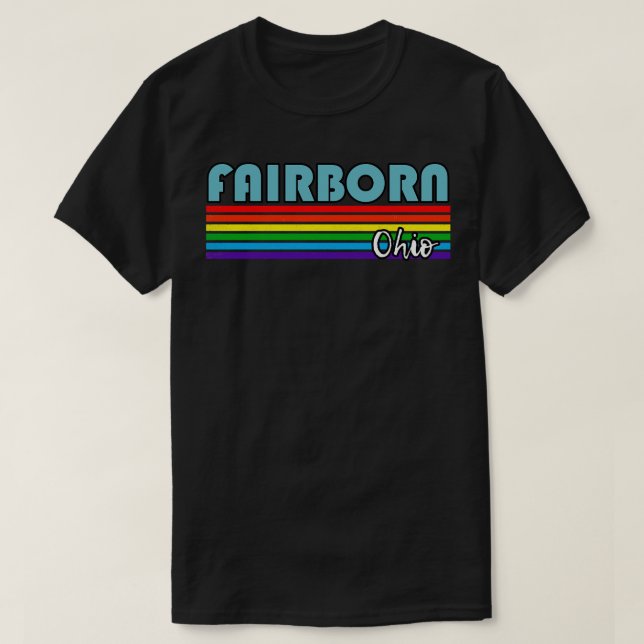 Camiseta Fairborn Ohio Pride Fairborn LGBT regalo LGBTQ Sup (Diseño del anverso)