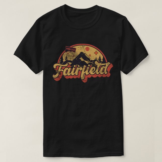 Camiseta Fairfield, Connecticut (Diseño del anverso)