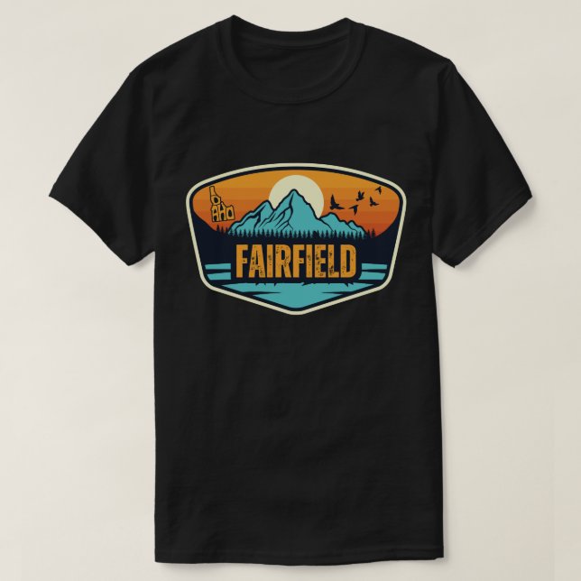 Camiseta Fairfield, Idaho (Diseño del anverso)
