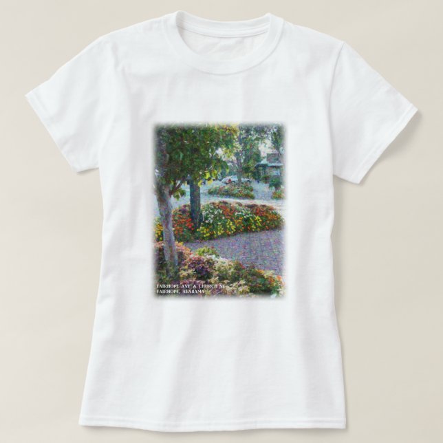 Camiseta Fairhope Alabama Tshirt (Diseño del anverso)
