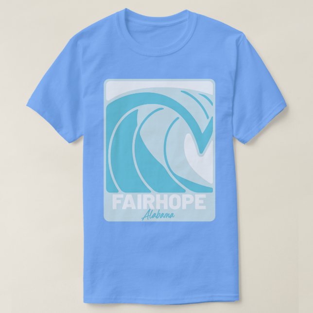 Camiseta Fairhope Beach Alabama Océano Atlántico al estrell (Diseño del anverso)