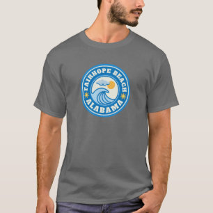 Camiseta Fairhope Beach Baldwin County Alabama Bebidas Summ