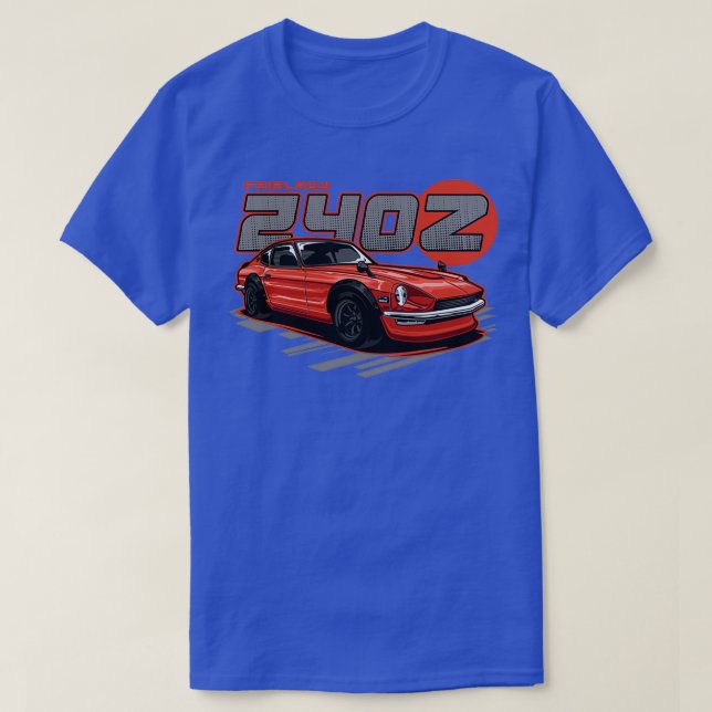 Camiseta Fairlady 240Z (Diseño del anverso)