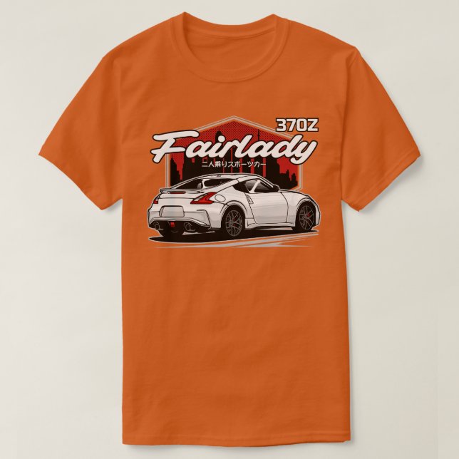 Camiseta Fairlady Z 370Z Z34 (Diseño del anverso)