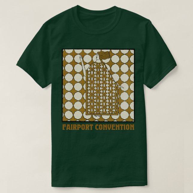 Camiseta Fairport Convención Original Fan Art (Diseño del anverso)