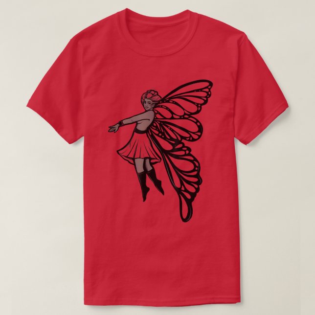 Camiseta Fairy Art  (Diseño del anverso)