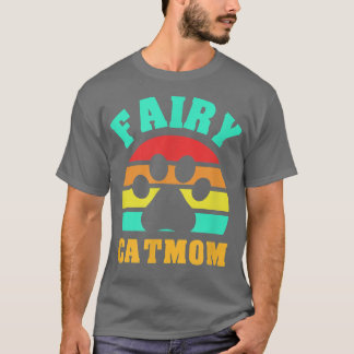 Camiseta Fairy Cat Mom Funny Cat
