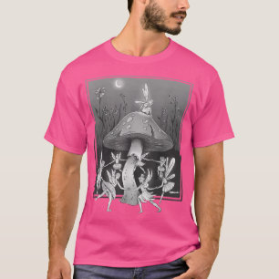 Camiseta Fairy Cottagecore Mushroom Fairycore Moon Mystic