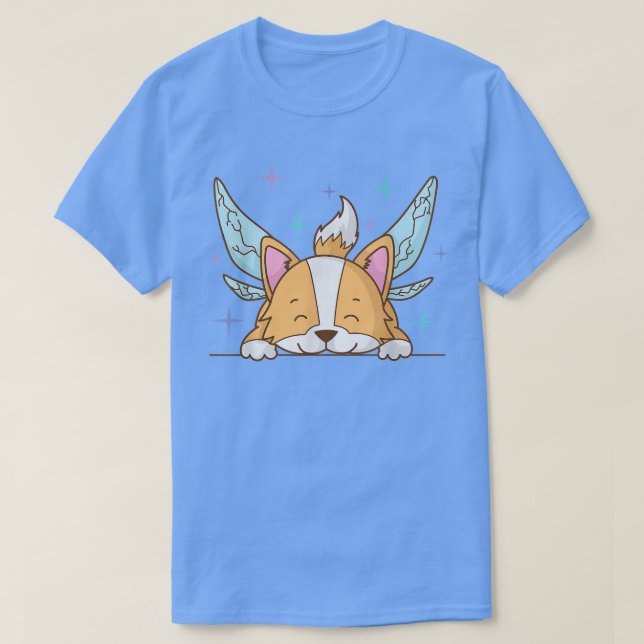 Camiseta Fairy Dog with magic Wand  (Diseño del anverso)