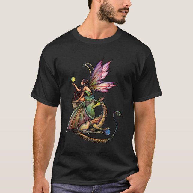 Camiseta Fairy Dragon Ladies de Molly Harrison (Anverso)