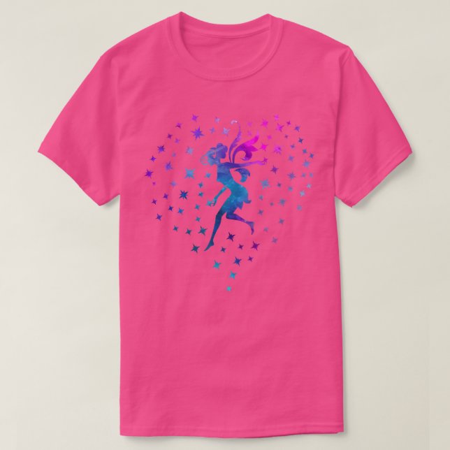 Camiseta Fairy Dust Heart Stars Love Fairies Fairycore Fant (Diseño del anverso)