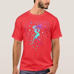 Camiseta Fairy Dust Hearts Love Fairies Vintage Fae Fa