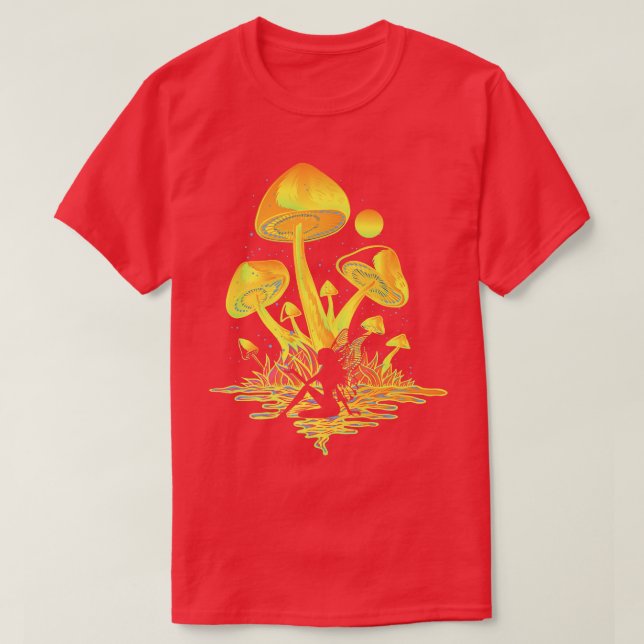 Camiseta Fairy Dust Mushrooms Fairycore Goblincore Love Fas (Diseño del anverso)