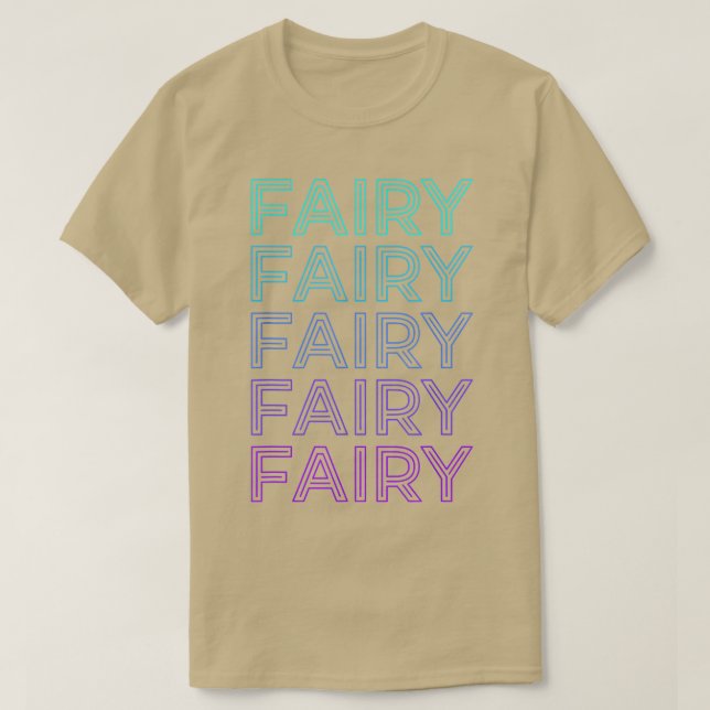 Camiseta Fairy Fairycore Retro (Diseño del anverso)