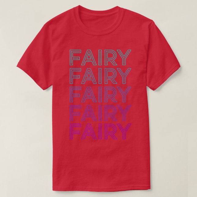 Camiseta Fairy Fairycore RetroT-Shirt (Diseño del anverso)