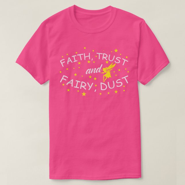 Camiseta Fairy Faith Trust y Fairy Dust (Diseño del anverso)