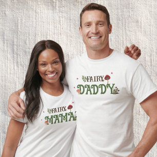 Camiseta Fairy First Parents Dad Birthday