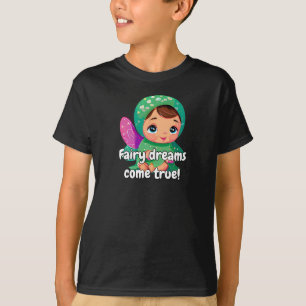 Camiseta Fairy Fun Guay Único Mejor Niño Elegante