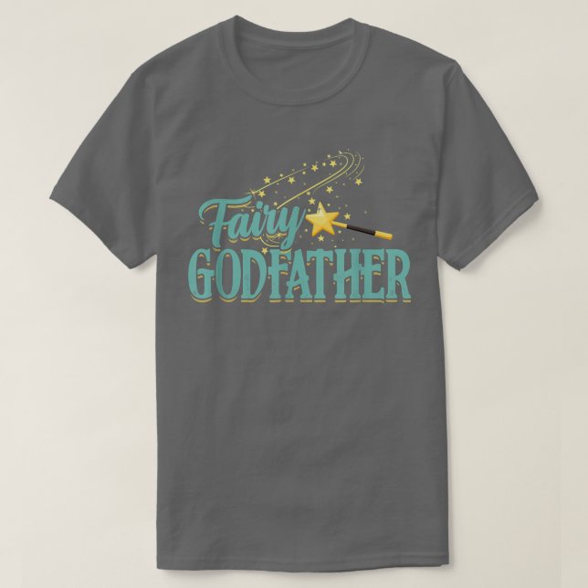Camiseta Fairy Godfather Magical Imaginary Being Ficinary F (Diseño del anverso)
