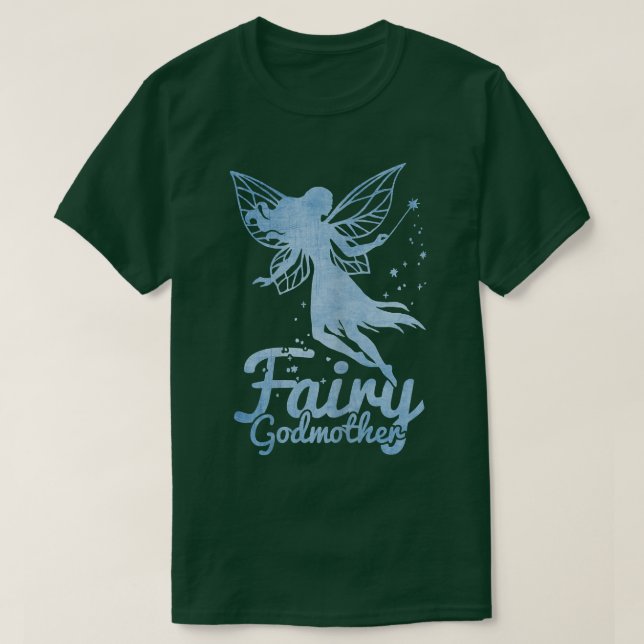 Camiseta Fairy GodMom Magic Wand Fantasy (Diseño del anverso)