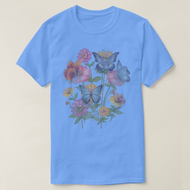 Camiseta Fairy Grunge Butterfly Fairycore Gótico estético C (Diseño del anverso)