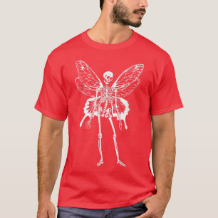 Camiseta Fairy Grunge Skeleton Angel Cottagecore Fairycore