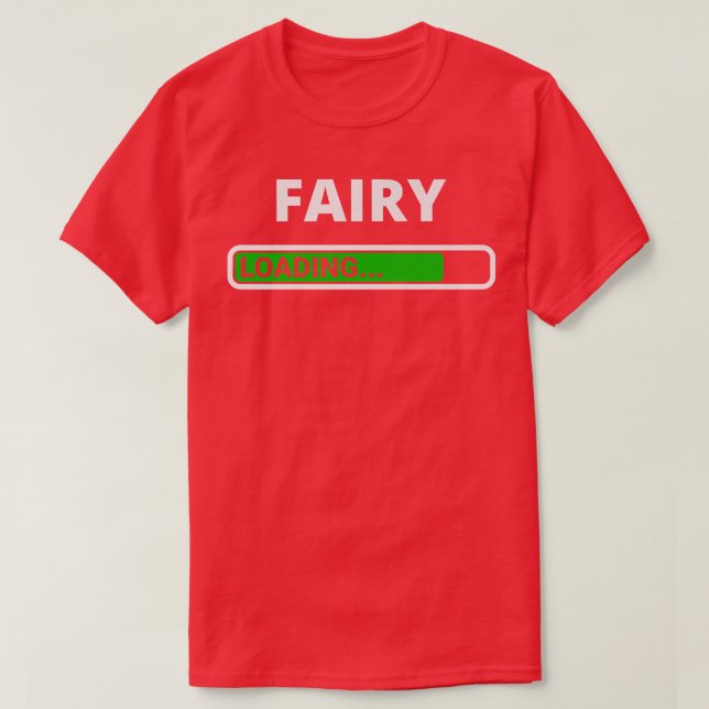 Camiseta Fairy Loading Cool Halloween Costume Loading (Diseño del anverso)